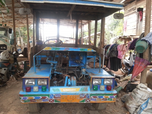 ขายอีแต๋น สี่ล้อคัดซี bu3000 เพลาลอย เครื่องเกียร์ อีสุเอล 85 แรง