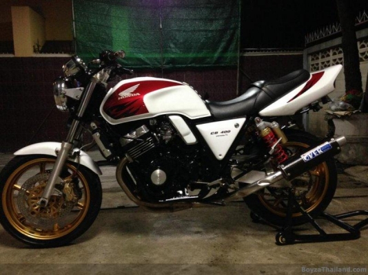 มาใหม่ คุ้มแน่ * CB400 ปี98 เวอร์ชั่นS แต่งเป็นCB1300 อินวอย์-สพม.แท้ทุกฉบับ 60,000! ยกไปเลย