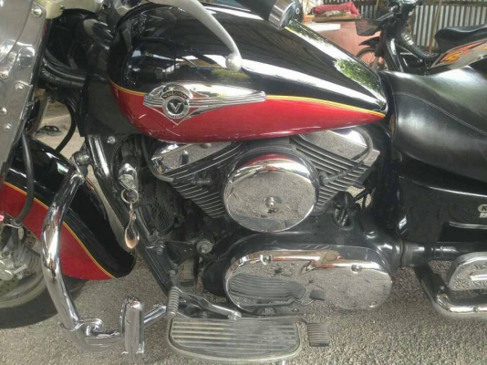 ธารนนทบุรี//ขาย kawasaki vutcan1500 ปี2002 ตัวพิเศษ แต่งทั่วริ่งสวยๆ ราคา280,000บาท อินวอยท์+ส.พ.มแท้