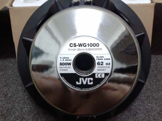 ขาย jvc cs-wg1000 10" subwoofer 1 คู่ ตามรูปคับ ขาย jvc cs-wg1000 10" subwoofer 1 คู่ ตามรูปคับ