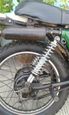 ขาย Suzuki TS125N 6 เกียร์สภาพแห้งๆสวยๆทะเบียนไม่ขาดต่อราคา 15000 บาท