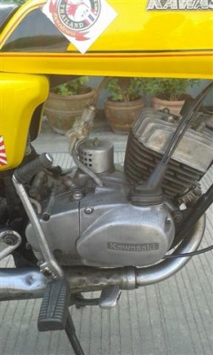 ขาย Kawasaki KH100EL สภาพสวยทะเบียนไม่ขาต่อราคา 12000 บาทครับ