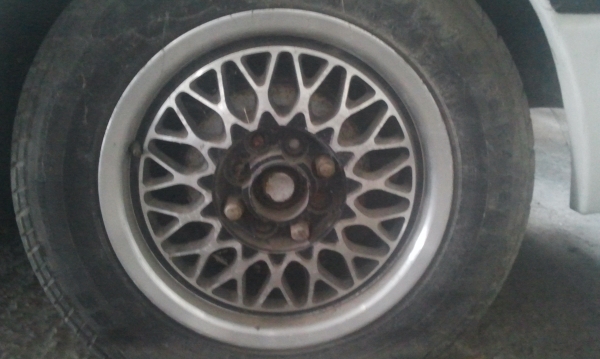 14X7 ET-20 4/100-114 มียางถอดวันนี้(ตามสภาพ1ชุด)ไม่แตกร้าว