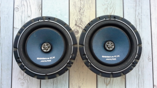 Alpine 6" DDDrive EX,DDS-162E 160W แกนร่วมสองทาง