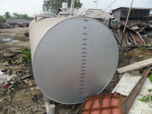 CALTEX OIL ถังน้ำมันสนาม บรรจุ 10000 ลิตร ปี 37 ดีพร้อมใช้