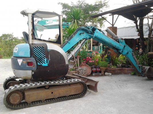 ขายแมคโคร KOBELCO SK30UR-2 เก่านอกแท้ๆ ค่ะ