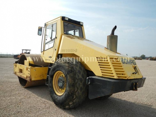 รถบด 2003 Bomag BW219DH-3 เครื่องจักรมือสองนำเข้าจากต่างประเทศ สภาพพร้อมใช้งาน ชั่วโมงทำงาน 6,483 ชม.
