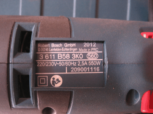 ขายสว่านโรตารี่ BOSCH รุ่น GBH2-18RE 550W แท้100\%