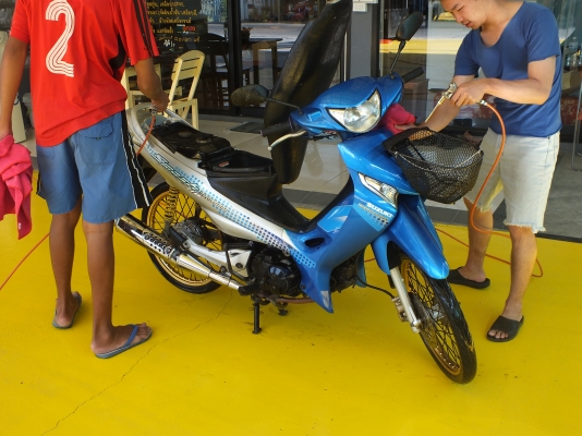 ขาย suzuki revol เดิม เดิม สตาร์ทมือ เครื่องดีมาก ทะเบียนพร้อมโอน