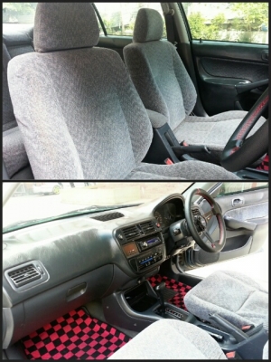 ขายCIVIC EKเครื่องVTECดิส4ล้อ แม็ก17ชุดแต่งรอบคัน ประกันชั้น3