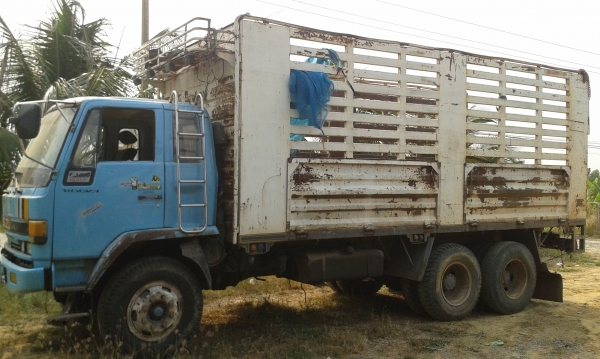 ISUZU ROCKY FVM 195 เเรงม้า เพลาเดียว กระบะเกษตร ไม่ดัมพ์ เอกสารเล่มทะเบียนพร้อมโอน