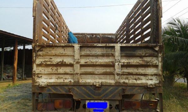 ISUZU ROCKY FVM 195 เเรงม้า เพลาเดียว กระบะเกษตร ไม่ดัมพ์ เอกสารเล่มทะเบียนพร้อมโอน