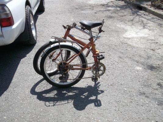 รถจักรยานพับได้มีเกียร์สปีด พับใส่่รถไปปั่นที่ไหนก็ได้ ไม่ต้องเดินให้้เมื้อย