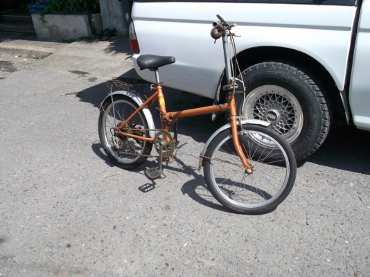 รถจักรยานพับได้มีเกียร์สปีด พับใส่่รถไปปั่นที่ไหนก็ได้ ไม่ต้องเดินให้้เมื้อย