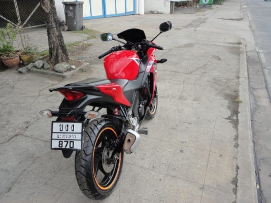HONDA CBR 150 ลดเหลือ 38000 ทะเบียน ชุดโอน พรบ. ภาษี เต็ม