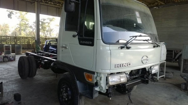 หัว-คัสซี HINO FC4J เก็บงานใหม่หมด เครื่องเดิม คัสซีเดิม หัววางใหม่...