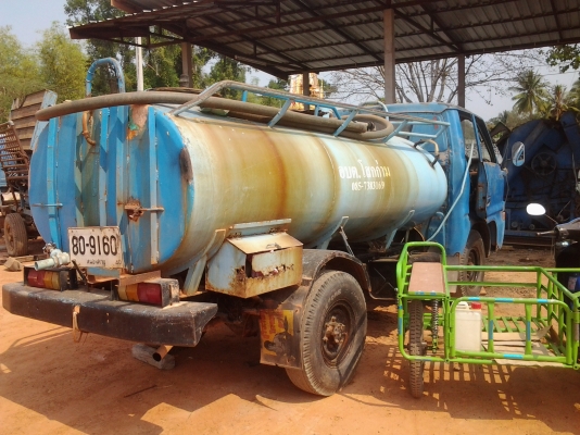 ISUZU เครื่อง85แรง4 ล้อติดถังดูดส้อมทะเบียน ม79 ISUZU เครื่อง85แรง4 ล้อติดถังดูดส้อมทะเบียน ม79