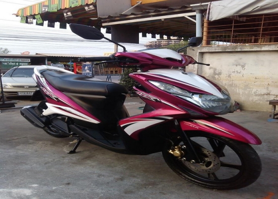ขาย New Mio125-i MX(ล้อแม็กซ์)หัวฉีดประหยัดน้ำมัน รถ7เดือน สวยๆวิ้งๆเลยครับ
