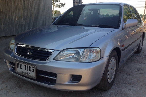 ฟรีดาวน์ HONDA CITY Type Z EXi 1.5 AT VTEC ปี 2000 รถสวยจัดรอบคันพร้อมใช้งาน เครื่องแน่นแรงดี ภายในเก๋งคอนโซลสวยครบ CD MP3 แอร์  พ.เพาเวอร์ ก.ไฟฟ้า ช่วงล่างแน่นดีสุดๆ เอกสารทะเบียนครบพร้อมโอน ราคาต่อรองได้ครับ