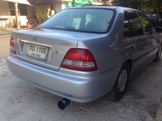 ฟรีดาวน์ HONDA CITY Type Z EXi 1.5 AT VTEC ปี 2000 รถสวยจัดรอบคันพร้อมใช้งาน เครื่องแน่นแรงดี ภายในเก๋งคอนโซลสวยครบ CD MP3 แอร์  พ.เพาเวอร์ ก.ไฟฟ้า ช่วงล่างแน่นดีสุดๆ เอกสารทะเบียนครบพร้อมโอน ราคาต่อรองได้ครับ