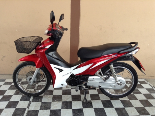 ขาย!!!ฮอนด้าเวฟ110ไอ ปี54 รถเครื่องดีคับ มีเล่มทะเบียนครบ ภาษีไม่หมด