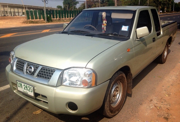 ***ขายแล้วครับขอบคุณ Truck2hand ขายกระบะแค็ป NISSAN FRONTIER TD27 ปี46/03 เครื่องแน่นดี แห้งไม่เยิ้ม ช่วงล่างดีคัสซีดี ไม่ปะไม่ดาม พื้นปูกระบะ หัวเก๋งดี พ.พาวเวอร์ กระจกมือหมุน ภายในสวยคอนโซลครบ เบาะมีขาดนิดนึง ยางดี4เส้น พร้อมใช้ พร้อมลุยงาน เอกสารครบ รา
