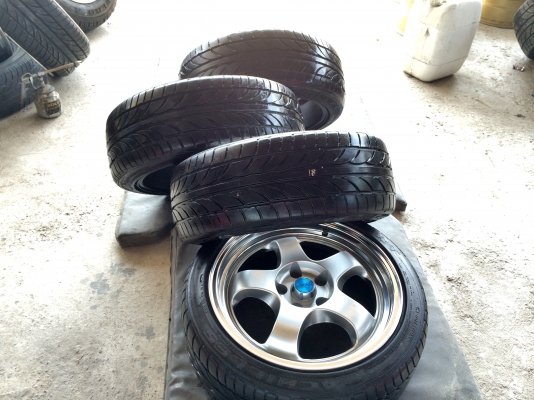 ขายแม็คใหม่ราคาถูก พร้อมยางสภาพดี