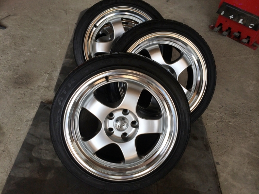 ขายแม็คใหม่ราคาถูก พร้อมยางสภาพดี