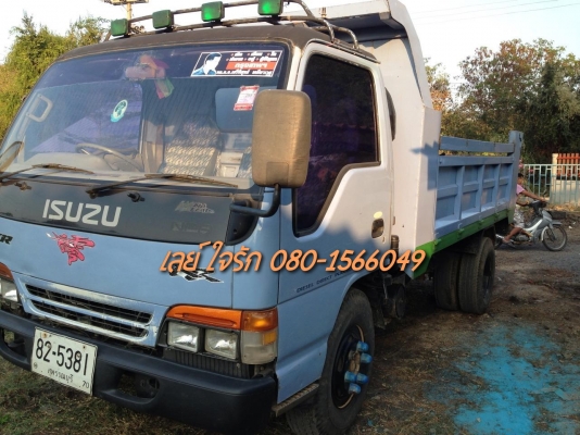 ***ขายแล้วครับขอบคุณ Truck2hand ขาย6ล้อดั๊มดินสวยๆ ISUZU NPR120 NPR66LX5T ฝาขาวห้างแท้ปี39 เครื่องเดิมเกียร์เดิมแน่น แรงไม่เยิ้ม ช่วงล่างเดิม คัสซีสวยไม่ปะไม่ดาม กระบะดั๊มเหล็ก6ตันยิงหน้า ยาว3.80ม.สภาพสวย พื้นสวยข้างสวย หัวเก๋งสวย มีเก็บสีมาบางจุด ภายในสว