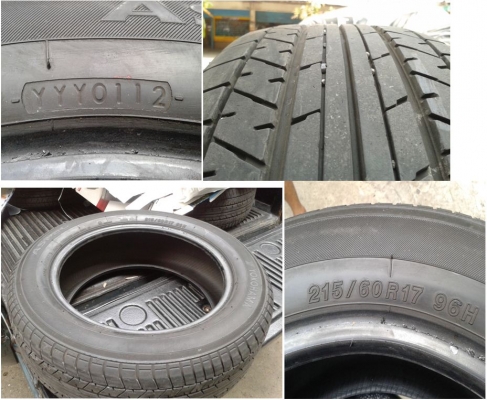 ขายยางโยโกฮาม่า ขอบ17 215/60R17 96H
