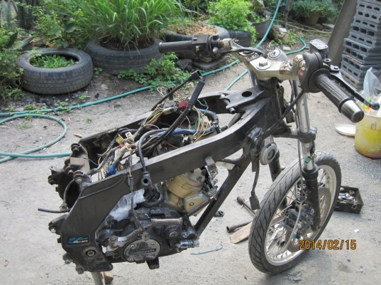 โครงพร้อมเล่ม(ไม่มีชุดโอน) Serpico SS ปี2538 ขาย 900 พร้อมส่ง