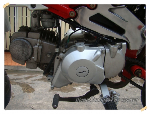 ขายรถเทห์ KIKASS 125 ท่อคู่ สตาร์ทมือ หล่อมาจากโรงงาน