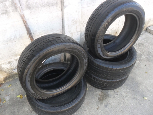 ยาง DUNLOP 205/55R16 ปี10