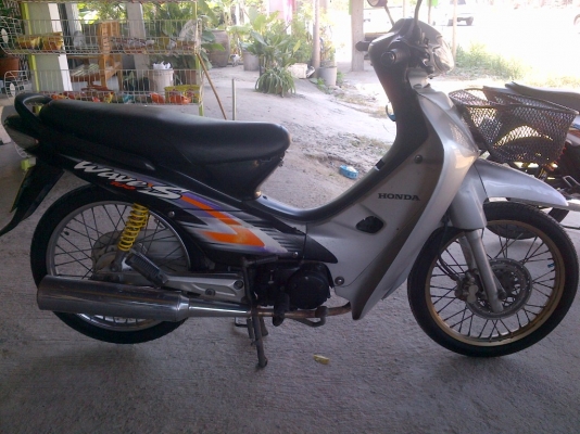 ขาย!เวฟ100 ปี46 รถเครื่องเดิม  พร้อมใช้ ทะเบียน+เอกสารโอน ภาษีไม่หมด