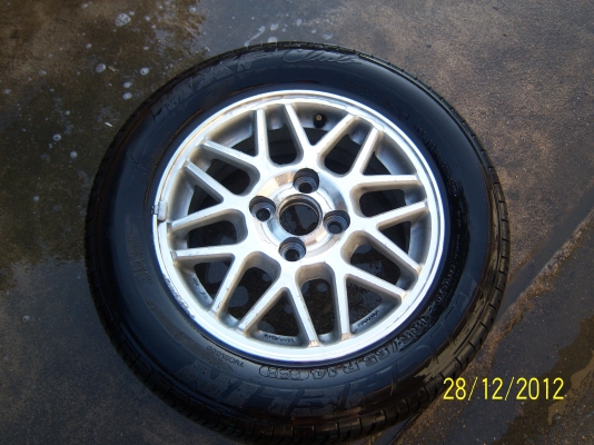 ขายล้ออะไหล่ แม็กซ์พร้อมยาง 4รู 100