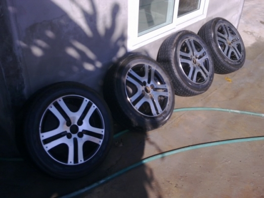 แม็ก พร้อมยาง 185 / 60 /r 15  ยางปี 10