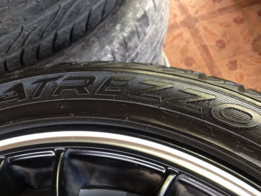 ขายแม็กซ์มือ2 ลายProject D 05 ขอบ17 5รู100/114+ ยางปี11 ถูกก