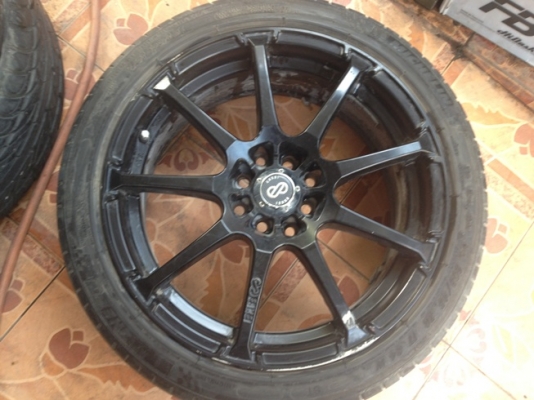 ขายแม็กซ์มือ2 Enkei ขอบ17 4รู100/114+ ยางปี10 ราคา9,900 บาท ราคาถูก