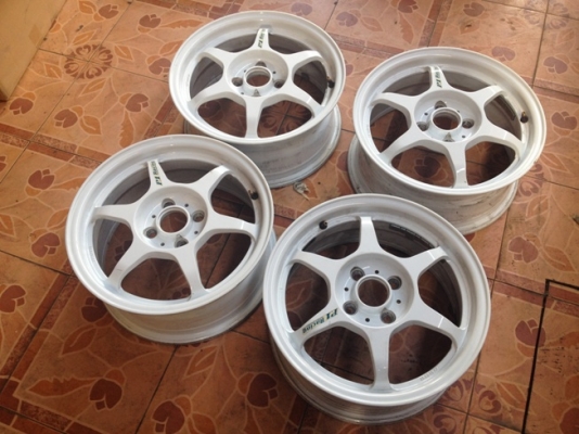 ขายแม็กซ์มือ2 ขอบ15 Buddy Club P1(Taiwan)4รู100 ราคา 7500 บาท ราคาถูก