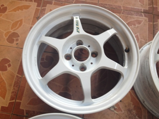 ขายแม็กซ์มือ2 ขอบ15 Buddy Club P1(Taiwan)4รู100 ราคา 7500 บาท ราคาถูก