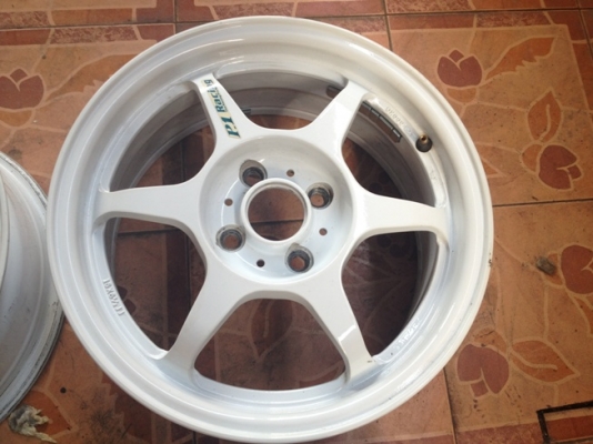 ขายแม็กซ์มือ2 ขอบ15 Buddy Club P1(Taiwan)4รู100 ราคา 7500 บาท ราคาถูก