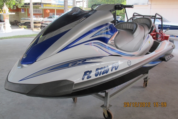 -ผ่อนได้- ขาย YAMAHA FX 160 cruiser  ปี 2007 16 ชม.  เหมือนซื้อเรือใหม่ เรือนำเข้า USA.
