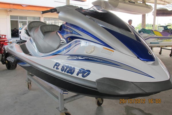 -ผ่อนได้- ขาย YAMAHA FX 160 cruiser  ปี 2007 16 ชม.  เหมือนซื้อเรือใหม่ เรือนำเข้า USA.