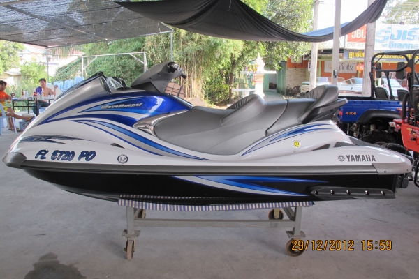 -ผ่อนได้- ขาย YAMAHA FX 160 cruiser  ปี 2007 16 ชม.  เหมือนซื้อเรือใหม่ เรือนำเข้า USA.
