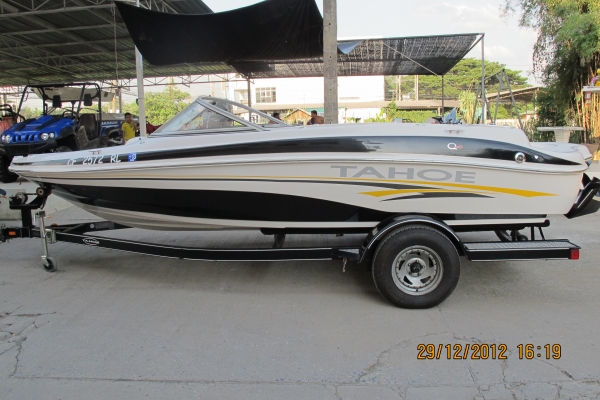 -ผ่อนได้-  ขายเรือ TAHOE 18 ฟุต เครื่อง MERCURY 3.0 ปี 2006 เรือนำเข้า USA สภาพสวยมากๆ ราคาต่อรองได้