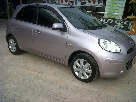 ขายรถนิสสันมาร์สปี2012รุ่นท๊อปสุดครับVL สภาพใหม่มาก