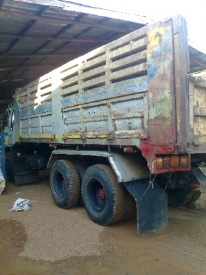 ขายรถ 10 ล้อ ดั๊มสามมิตร ลอนนอน HINO FM3H 195  คัทซีสวย