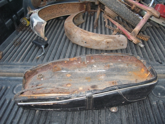 ที่นั่งเ็ด็กc700แท้/บังโคลนa100//โครงและอะไหล่dx100-yl2/ถังG7