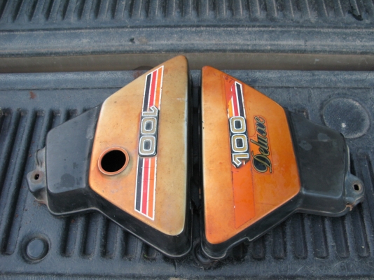 ที่นั่งเ็ด็กc700แท้/บังโคลนa100//โครงและอะไหล่dx100-yl2/ถังG7