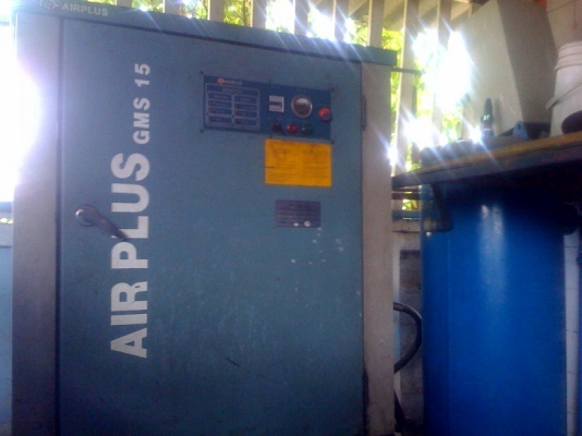 ปั๊มลมสกรู 15 แรง สภาพดี พร้อมใช้งาน